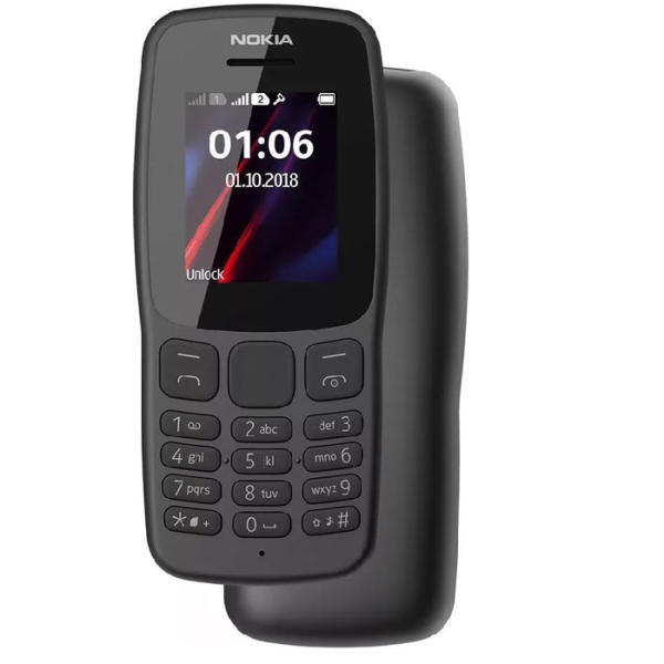 گوشی نوکیا 106 برد اصلی ال سی دی اصلی حافظه 2000مخاطب و پیامک