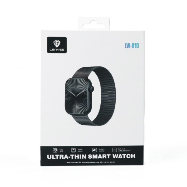 ساعت هوشمند برند lenyes lw x10 amoled کیفیت باور نکردنی