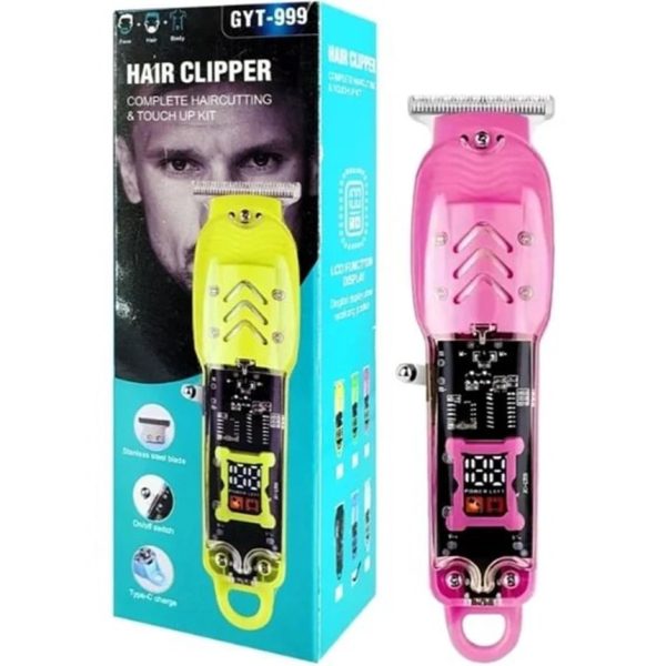 ماشین اصلاح gyt 999 با تیغه فلزی و ضد اب