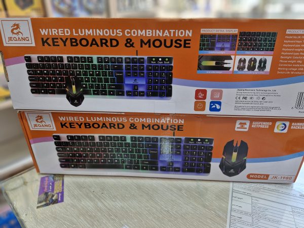 ست ماوس و کیبورد جکنگ JK 1980 باسیم
