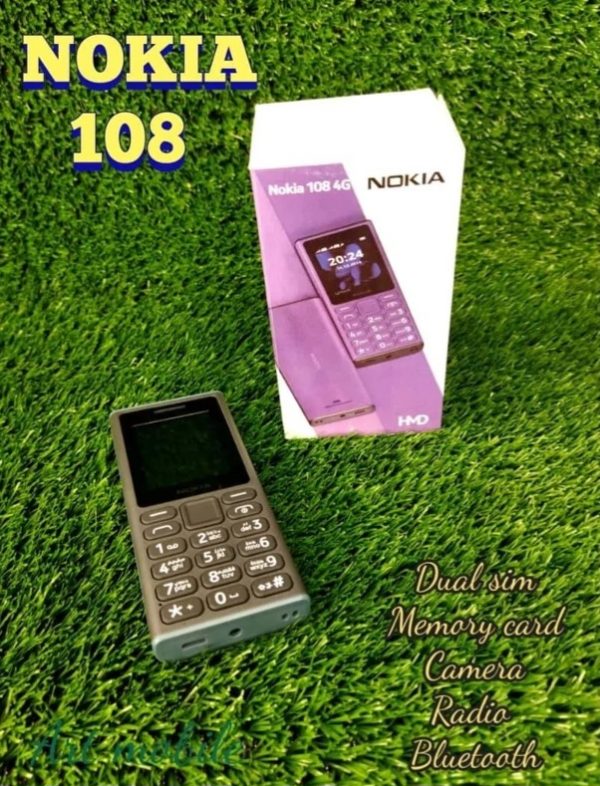 گوشی نوکیا 108 2025 با قابلیت 2000 مخاطب 2000 پیامک mtk