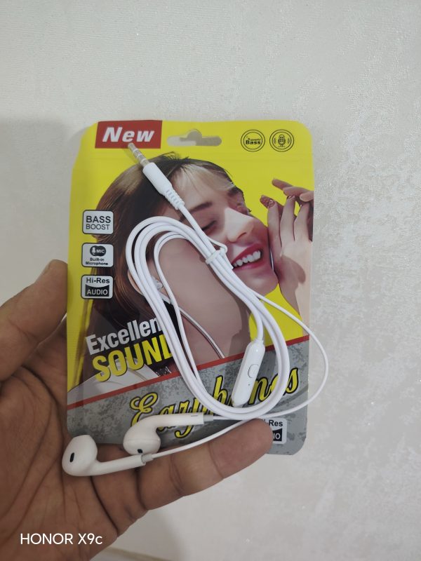 هندزفری پک زرد مارک excellent