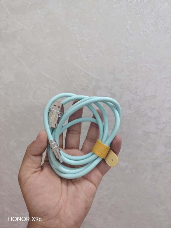 کابل شارژ سر فلزی usb به typc