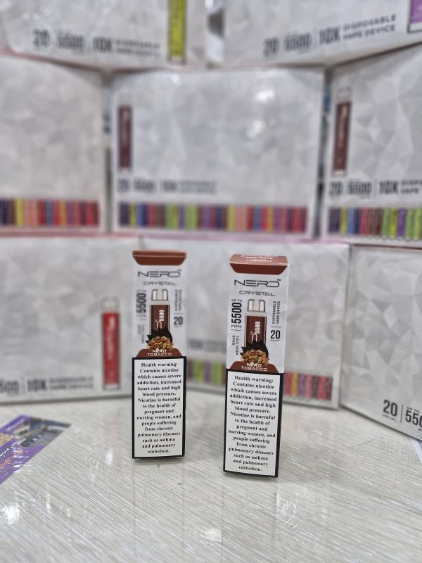 پاد برند nerd crystal 5500 پاف طعم بندی میکس