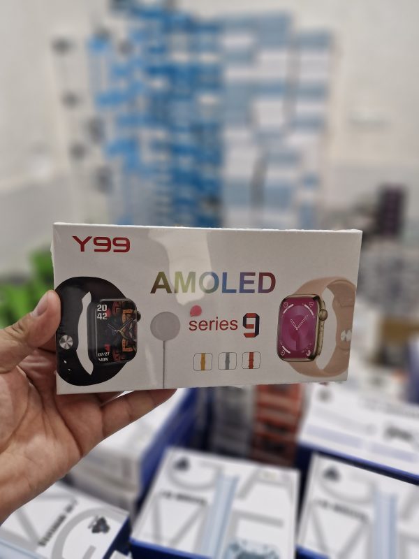 ساعت هوشمند y99 amoled به همراه سه بند