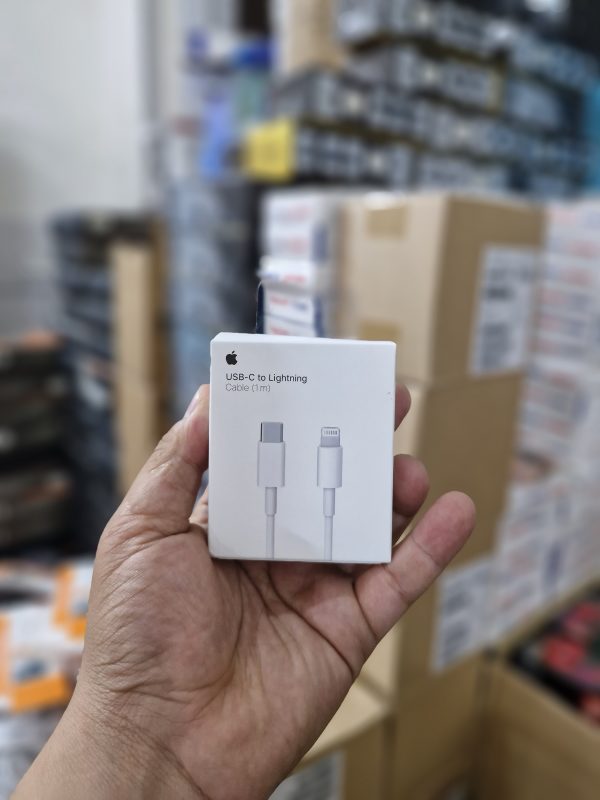 کابل تبدیل USB-C به لایتنینگ اپل طول 1 متر (اصلی به شرط دستگاه)